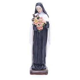Statua Santa Teresa resina 30 cm