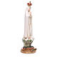 Statua Madonna di Fatima 33 cm resina s4