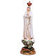 Statua Madonna di Fatima 33 cm resina s1
