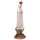 Statua Madonna di Fatima 33 cm resina s5