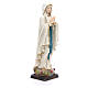 Statue Gottesmutter von Lourdes 20,5cm Harz s4