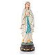 Statue of Our Lady of Lourds 64 cm in coloured resin s1
