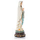 Statue Notre-Dame de Lourdes 64 cm résine colorée s4