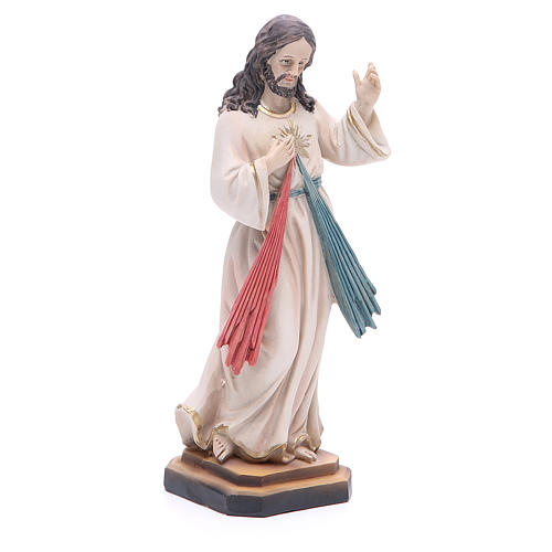 Statua Gesù Misericordioso 20,5 cm resina 4