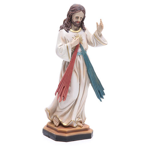 Jesús Misericordioso 31,5 cm resina 4