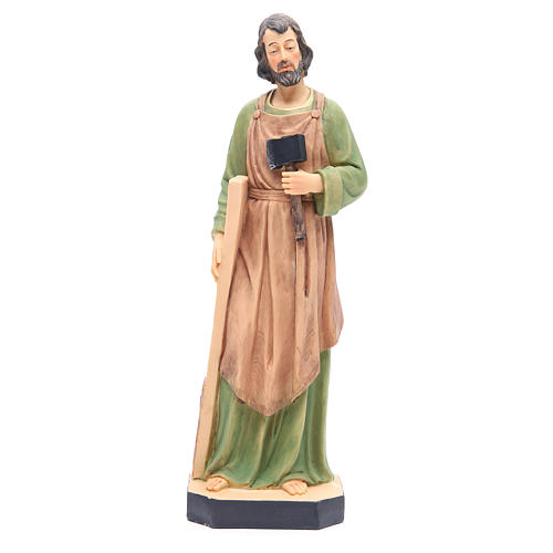 Statue Saint Joseph 40 cm résine avec base 1