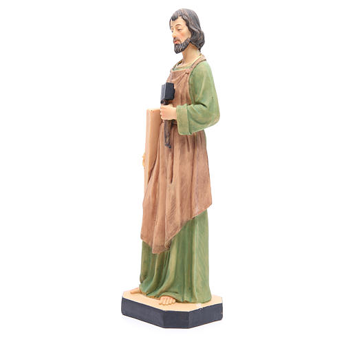 Statue Saint Joseph 40 cm résine avec base 2