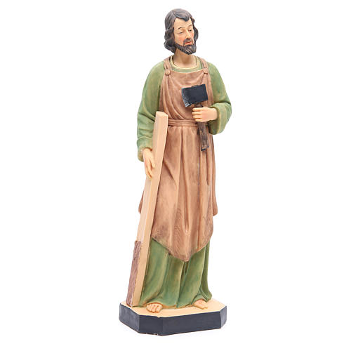 Statue Saint Joseph 40 cm résine avec base 4