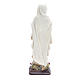Our Lady of Lourdes resin statue 12 cm s2