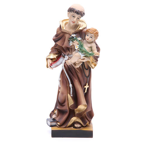 St. Anthony statue in resin 31 cm 1