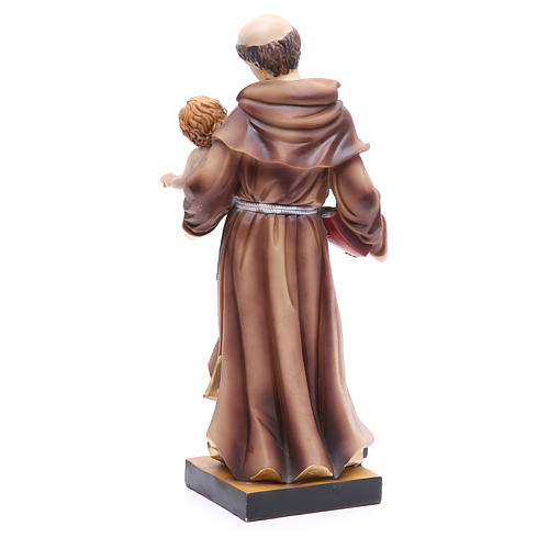 St. Anthony statue in resin 31 cm 3
