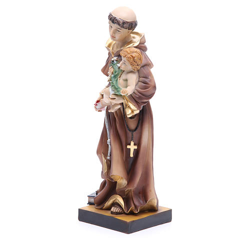 St. Anthony of Padua Statue, 31 cm in resin 2