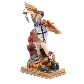 St Michael archangel resin statue 8.5 inches