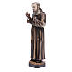 Statue Pater Pio aus Pietrelcina 30 cm aus Kunstharz s2