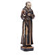 Statue Pater Pio aus Pietrelcina 30 cm aus Kunstharz s4