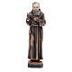 Statua P. Pio da Pietrelcina 30 cm resina s1