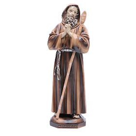 Saint Francis of Paola 31 cm in resin