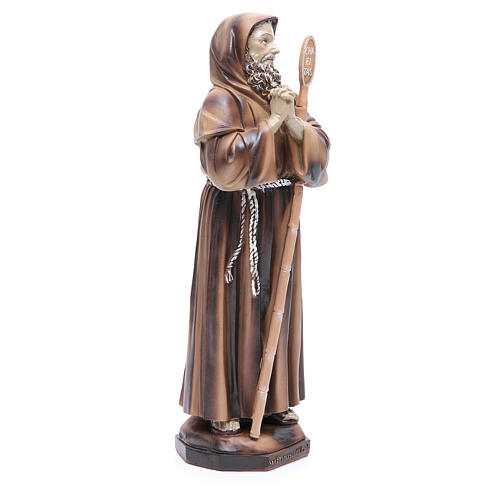 Saint Francis of Paola 31 cm in resin 4