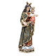 Estatua de resina María Auxiliadora 32 cm detalles oro s4