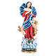 Estatua Virgen desatanudos 32,5 cm resina s1