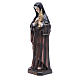 Statue Heilige Klara 31cm Harz s2