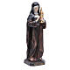 Statue Heilige Klara 31cm Harz s4