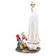 Statue Gottesmutter von Fatima mit Hirten 30cm Harz s3