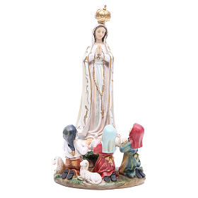 Statua Madonna Fatima 30 cm resina