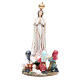 Statua Madonna Fatima 30 cm resina s1