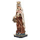 Our Lady of Mount Carmel statue in resin 32 cm s2