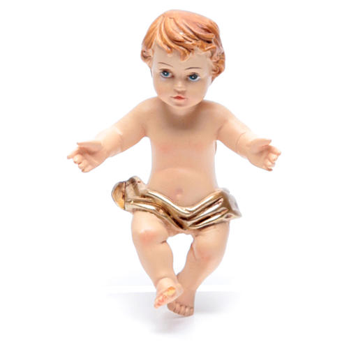 Baby Jesus figurine in resin measuring 6cm 1