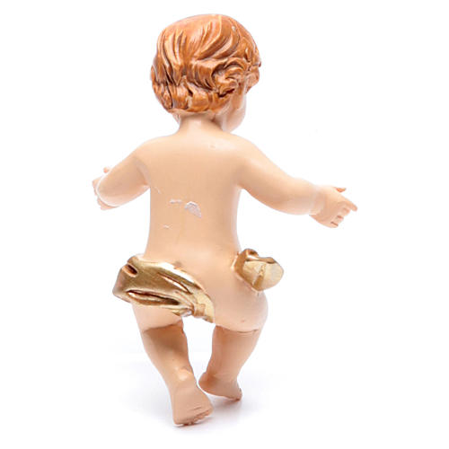 Baby Jesus figurine in resin measuring 6cm 2