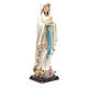 Statua Madonna di Lourdes 24,5 cm resina s3