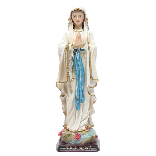 Figurka Madonna z Lourdes 24,5cm żywica 1