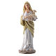 Vergine con bambino 20 cm in resina s1