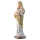 Our Lady with Baby Jesus 20 cm in resin s2