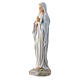 Our Lady of Lourdes 20 cm in resin s2