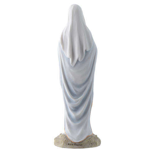 Vergine di Lourdes 20 cm resina 4