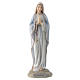 Vergine di Lourdes 20 cm resina s1