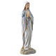Our Lady of Lourdes 20 cm in resin s3