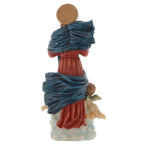 Figura Matka Boża rozwiązująca węzły 60 cm żywica malowana 4