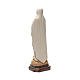 Our Lady of Lourdes statue in coloured resin 40 cm s3
