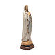 Our Lady of Lourdes statue in coloured resin 40 cm s4