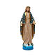 Our Lady of Miracles statue in coloured resin 40 cm s1