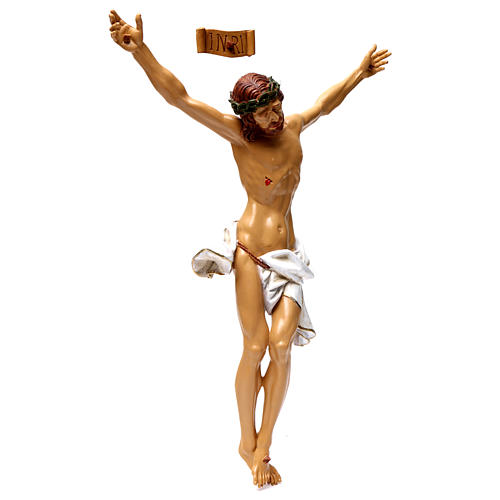 Body of Christ in resin 50x40 cm 4