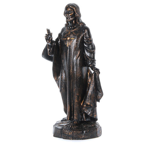 Heiligstes Herz Jesus Bronze Finish 110cm Fontanini 3
