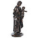 STOCK Heiliger Josef mit Kind Bronze Finish 105cm Fontanini s4