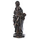STOCK Saint Joseph effet bronze 105 cm Fontanini s3