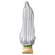 Statue of Our Lady of Fatima, plaster with pearly finish, 12 in s3