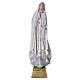 Statue Notre-Dame de Fatima plâtre nacré 30 cm s1